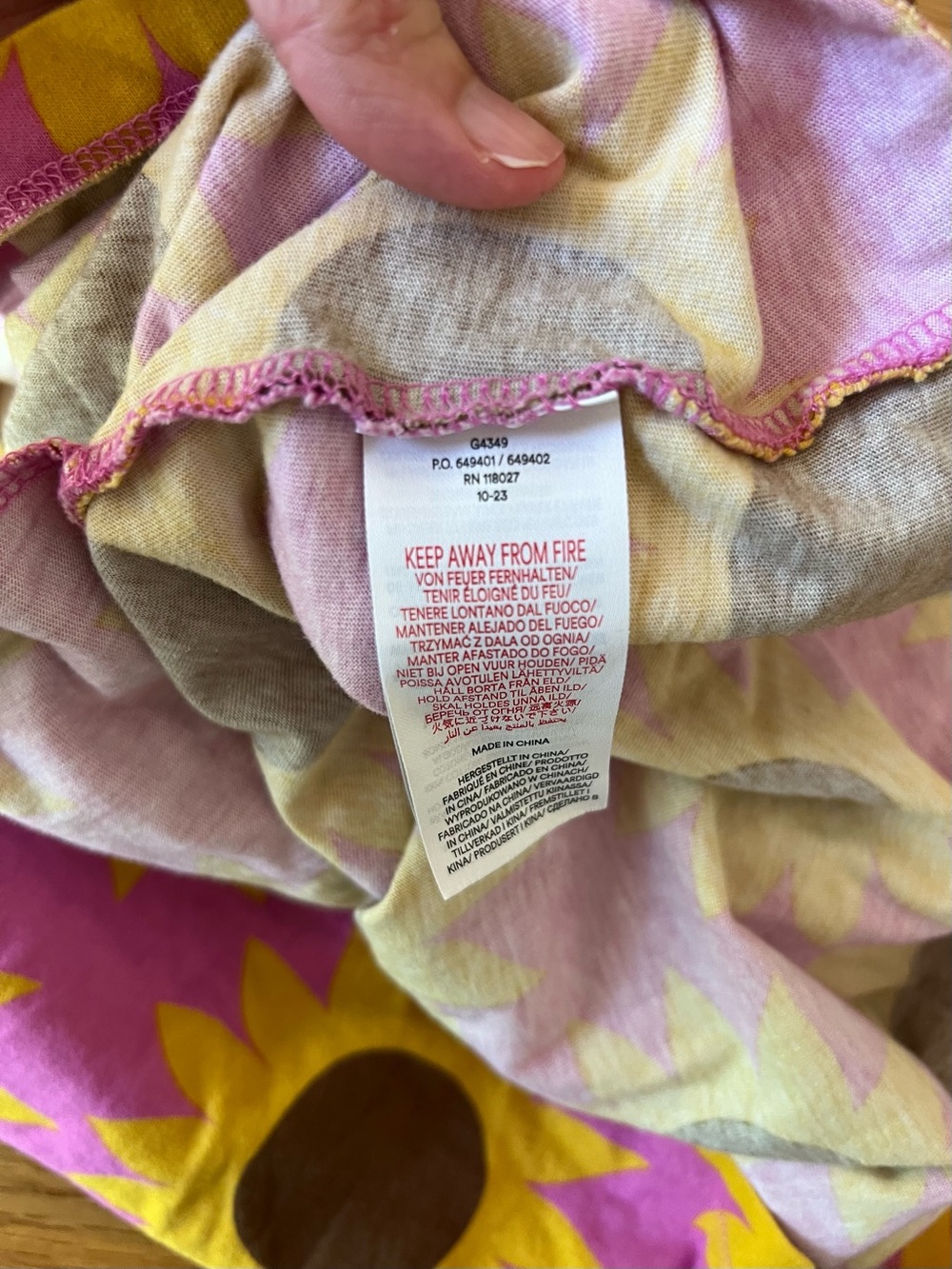 Mini Boden sunflower print dress - Picture 5 of 5